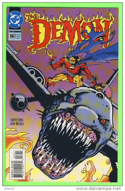 BD - DC COMICS - THE DEMON - No 56 - MARCH, 1995  - MINT CONDITION - DC
