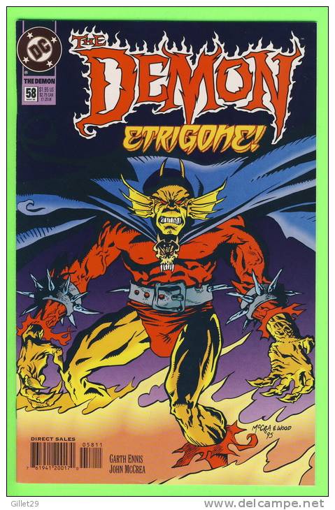 BD - DC COMICS - THE DEMON - No 58 - MAY, 1995  - MINT CONDITION - DC