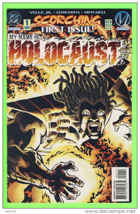 BD - DC COMICS - MY NAME IS HOLOCAUST - No 1 - MAY, 1995  - MINT CONDITION - VERTIGO - - DC