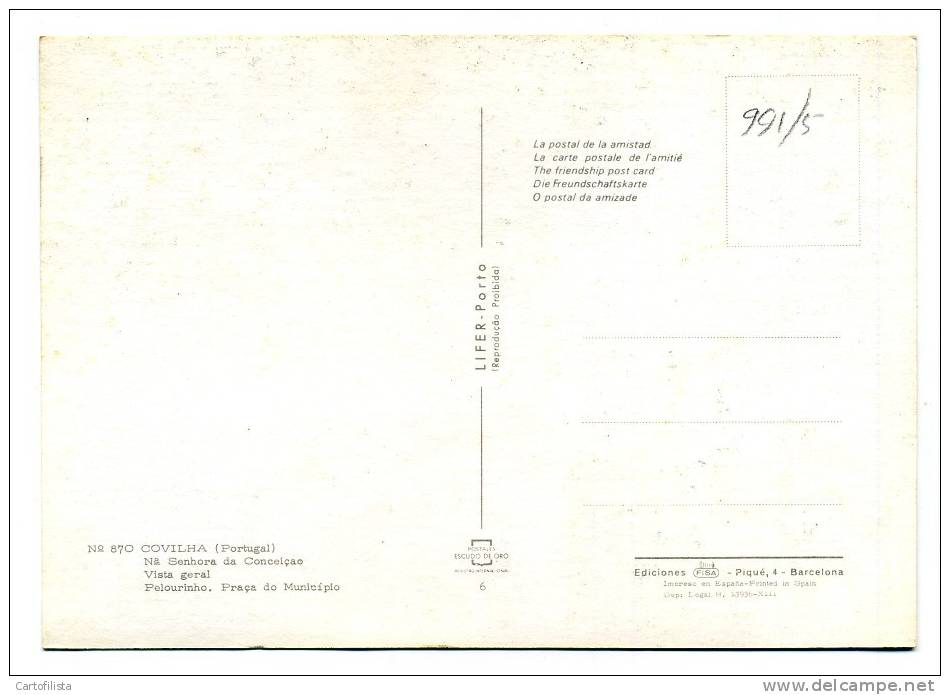 COVILHÃ - Vários Aspectos Da Cidade - Castelo Branco