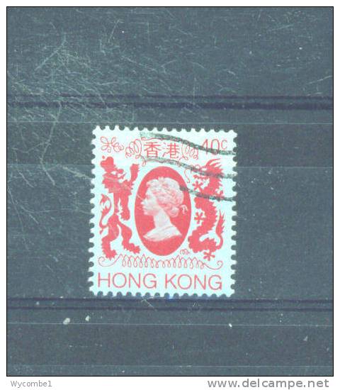 HONG KONG - 1982 Elizabeth II 40c  FU - Gebraucht