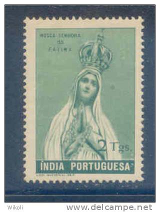 ! ! Portuguese India - 1949 Lady Madonna 2 Tg - Af. 393 - MH - Portuguese India