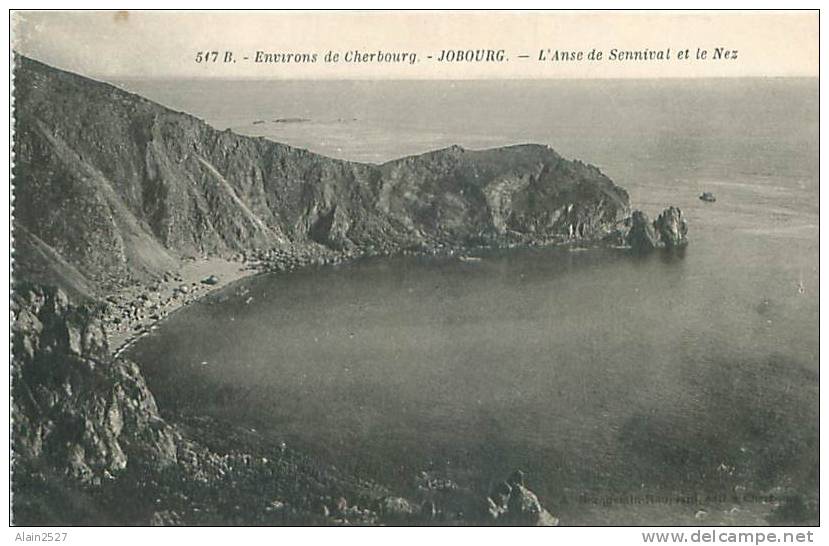 50 - JOBOURG - L'Anse De Sennival Et Le Nez (Becquemin, 517 B) - Beaumont