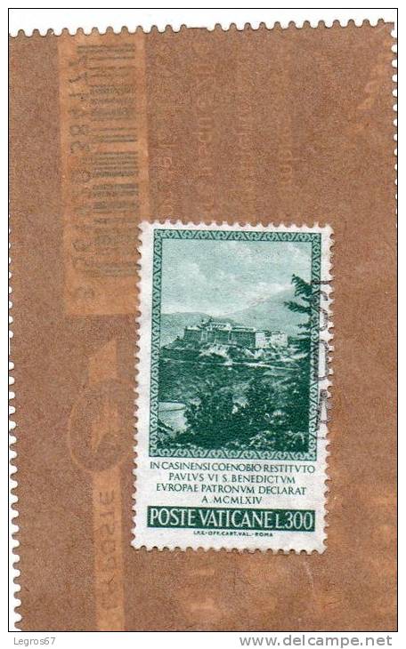 PAUL VI 300 LIRES 1965 - Used Stamps
