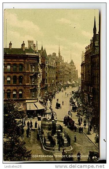 CPA  Angleterre .Corporation Street, . BIRMINGHAM- JU SA 2011-162 - Birmingham