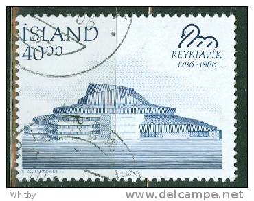 Iceland 1986 40k  Laugardalur  Issue #631 - Oblitérés