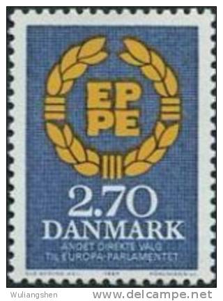 NE0869 Denmark 1984 The European Parliament HuiZhi 1v MNH - Neufs