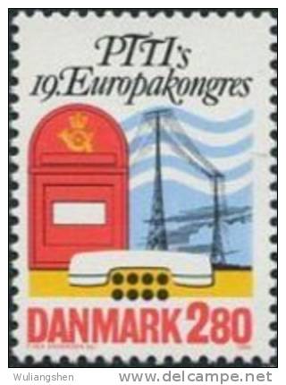 NE0912 Denmark 1986 International Union Of Posts And Telecommunications 1v MNH - Ungebraucht