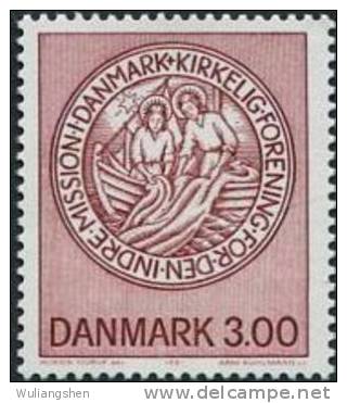 NE0932 Denmark 1987 Missionary Priest 1v MNH - Unused Stamps