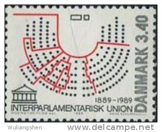 NE0960 Denmark 1989 Parliamentary Alliance 1v MNH - Ongebruikt