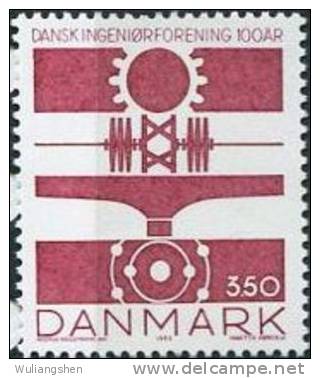 NE0990 Denmark 1992 Engineer Association Schemes 1v MNH - Unused Stamps