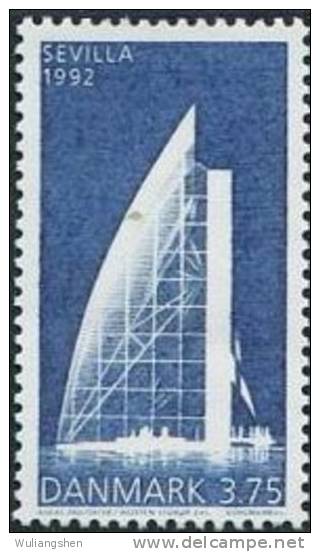 NE0996 Denmark 1992 Sevilla Exposition 1v MNH - Unused Stamps