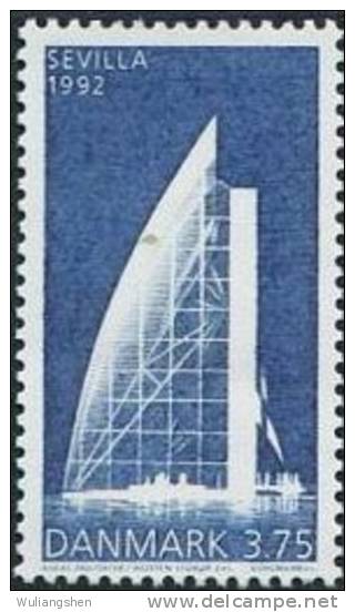 NE0996 Denmark 1992 Sevilla Exposition 1v MNH - Ongebruikt