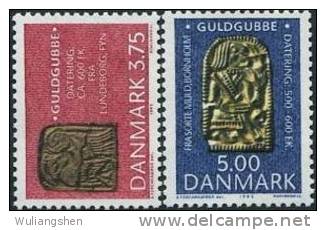 NE1000 Denmark 1993 Unearthed Cultural Relics 2v MNH - Unused Stamps