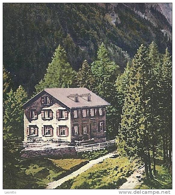 Seealpsee Mit Säntis Altmann Gasthaus Weissbad 1913 - Weissbad 