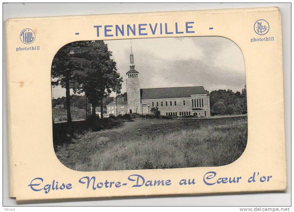 18530  -   Tenneville    Carnet  6  Cartes   "  église  " - Tenneville