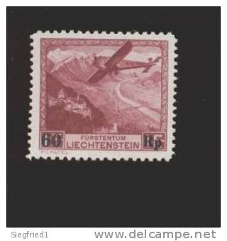 Liechtenstein ** 148  1. Postflug - Ungebraucht