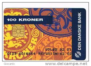 DANIMARCA (DENMARK)  - DANMONT (CHIP) - 1999 COINS LAAN UDEN    EXP. 2.01 (TIR.7500)   - USED °  -  RIF. 3986 - Denmark