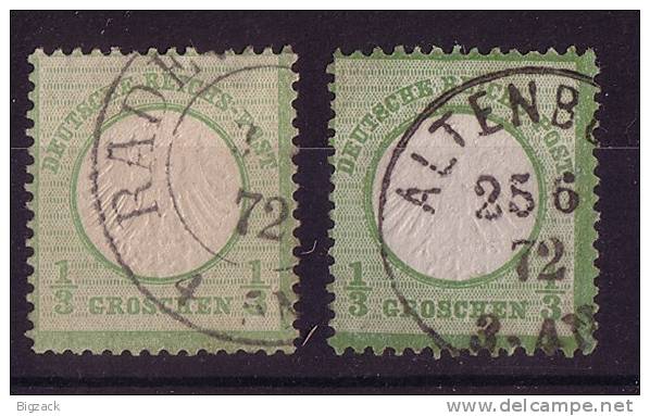 DR Minr.2a, B Gestempelt - Used Stamps