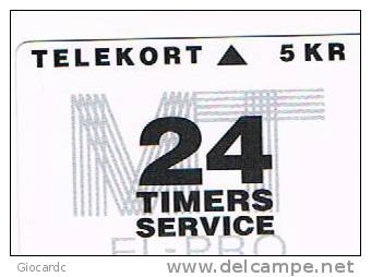 DANIMARCA (DENMARK)  - TELEDANMARK  (MAGNETIC) - 1996 MT EL-PRO       CODE 5350  (TIR.3500)  - USED °  -  RIF. 4033 - Danimarca