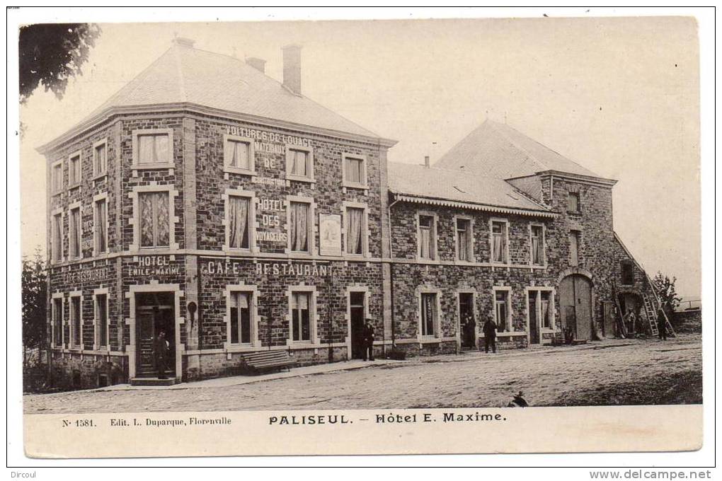 18534  -   Paliseul  Hôtel Maxime - Paliseul