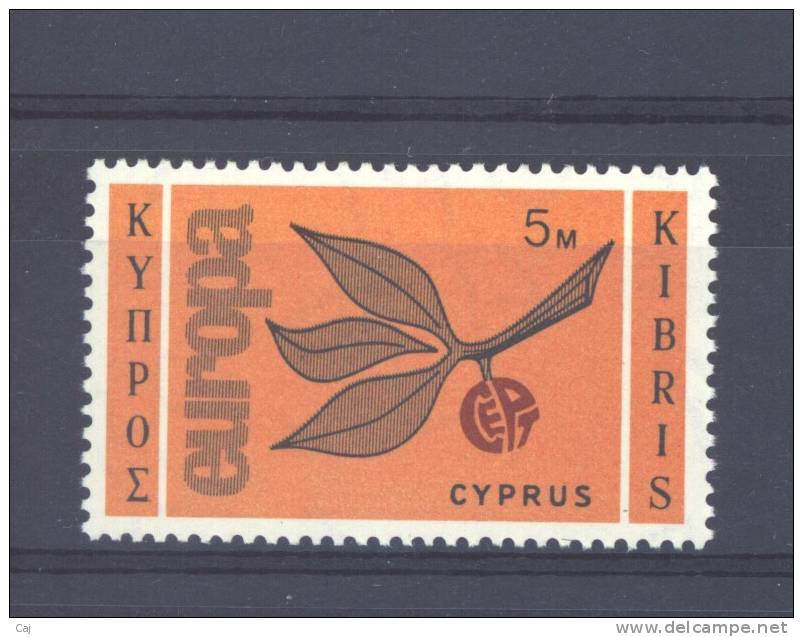 Chypre  -  1965  :  Yv  250  **  Europa - Ungebraucht