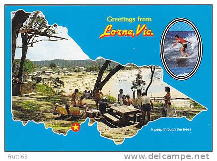 AUSTRALIA - AK 81711 Victoria - Greetings From Lorne - Altri & Non Classificati