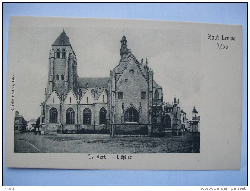 Réf: 55-6-64.                          ZOUT LEEUW   LEAU    De Kerk - L'Eglise. - Zoutleeuw