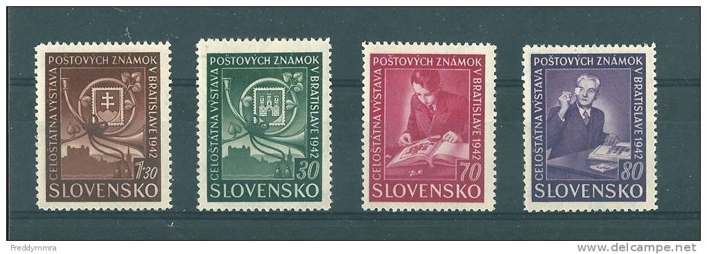 Slovaquie:  70/ 73 * - Unused Stamps