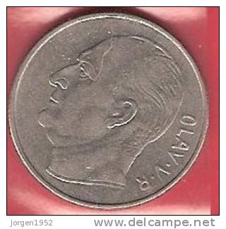 NORWAY  # 1 KR. KOBBERNIKKEL FROM YEAR 1973 - Norway