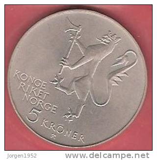 NORWAY   : 5 KR. FROM YEAR 1975  *150-year Memorial For Emigrants* - Norway