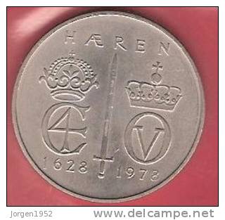 NORWAY   : 5 KR. FROM YEAR 1978  *350-year Memorial For Army* - Norwegen