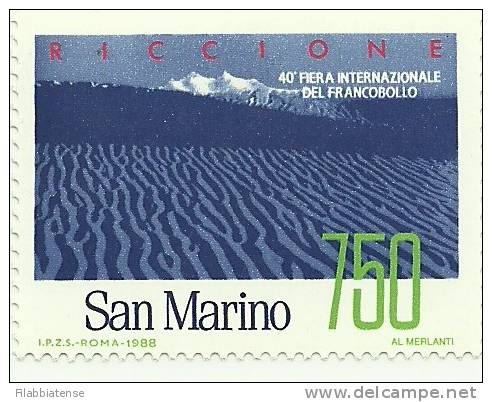 1988 - San Marino 1232 Esposizione Filatelica ---- - Altri & Non Classificati