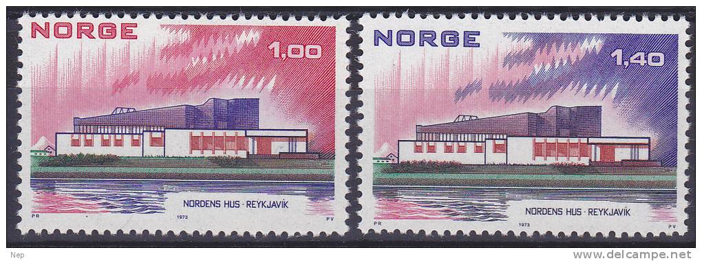 NOORWEGEN - Michel - 1973 - Nr 662/63 - MNH** - Unused Stamps