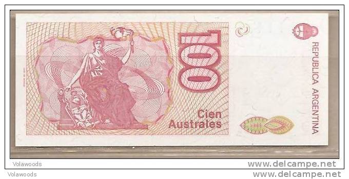 Argentina - Banconota Non Circolata Da 100 Australes P-327c - 1990 - Argentina