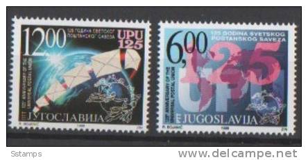 435  JUGOSLAVIJA  1999  JUGOSLAVIA UPU - 125 YEARS   NEVER HINGED   INTERESSANTE - Ungebraucht