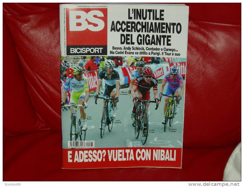 BS Bicisport 2011 N° 8 Agosto (Cadel Evans) - Deportes