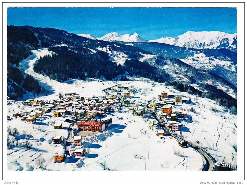 CPSM - 73 - LE PRAZ COURCHEVEL - Vue Générale Aérienne - Autres & Non Classés