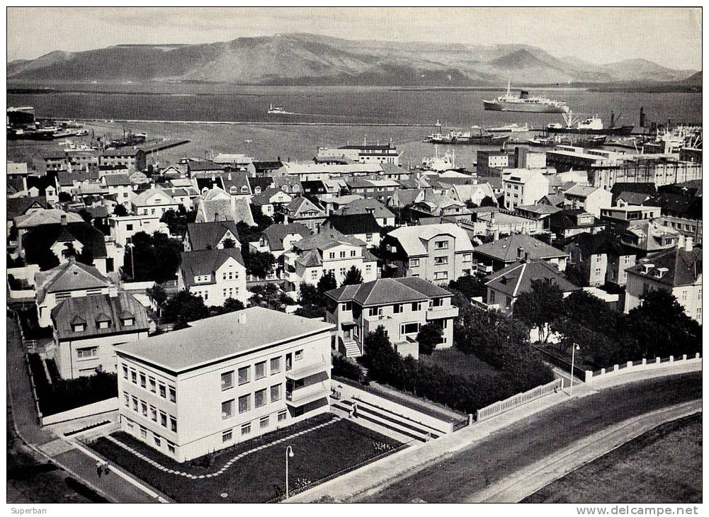 REYKJAVIK - A VIEW OF THE HARBOUR - ANNÉE: ENV. 1950 - 1960 (i-623) - Islanda