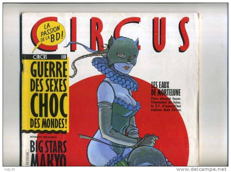 - CIRCUS N°110 . GLENAT 1987 - Circus