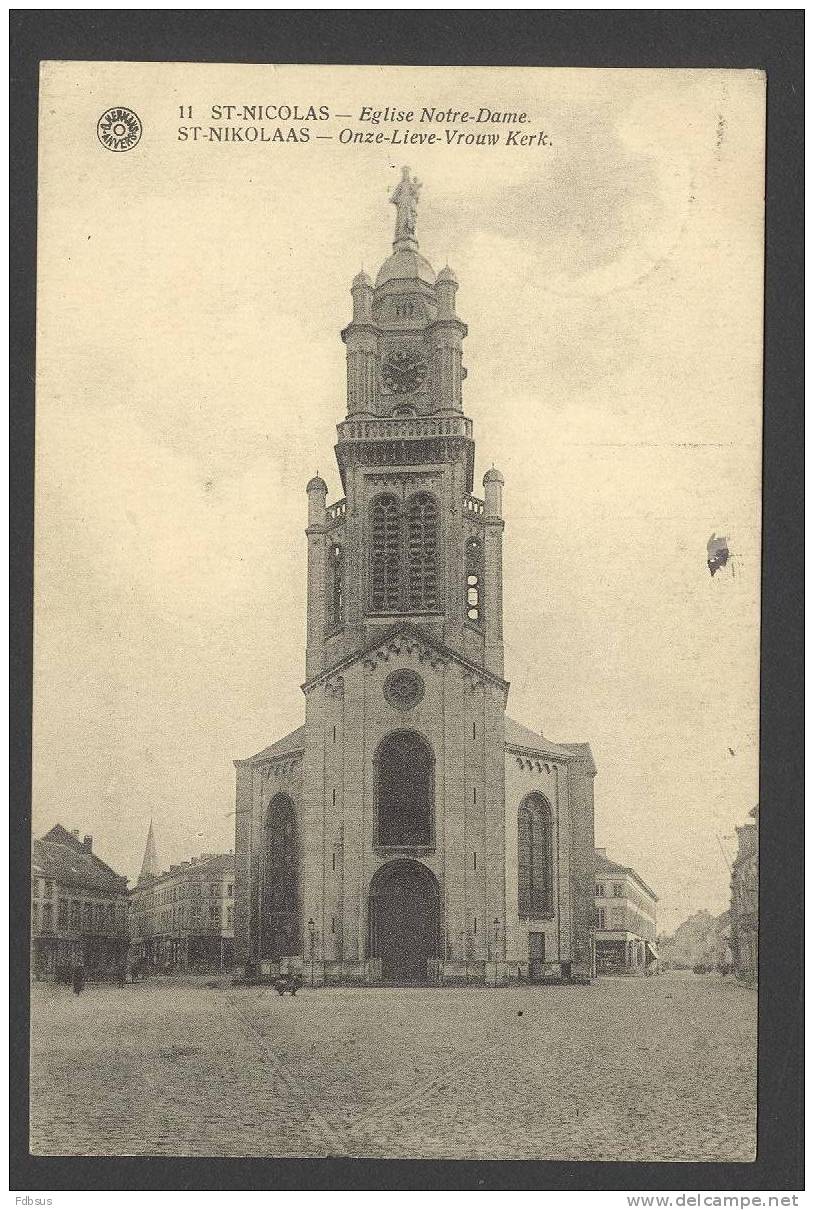 HERMANS KAART - EGLISE NOTRE DAME - ONZE LIEVE VROUWE KERK -  SINT NIKLAAS - SAINT NICOLAS - Sint-Niklaas