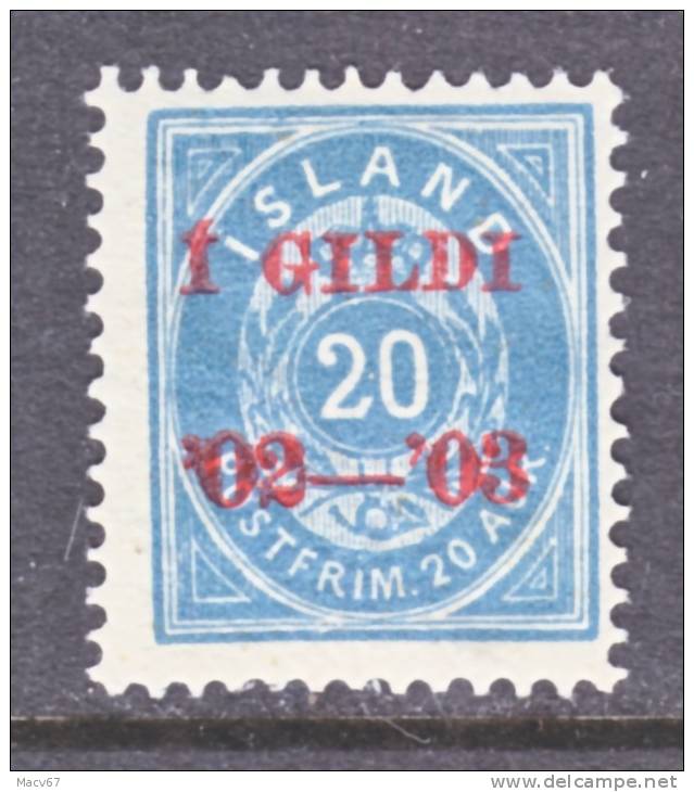 Iceland 47  * - Unused Stamps