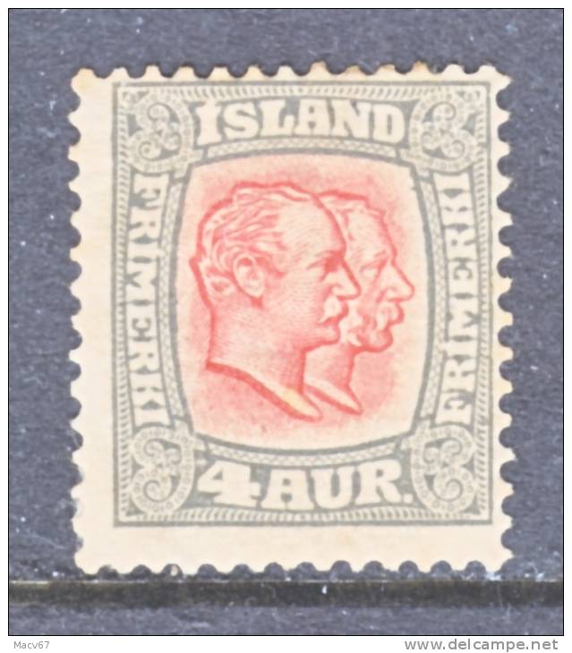 Iceland  71  Fault   * - Unused Stamps