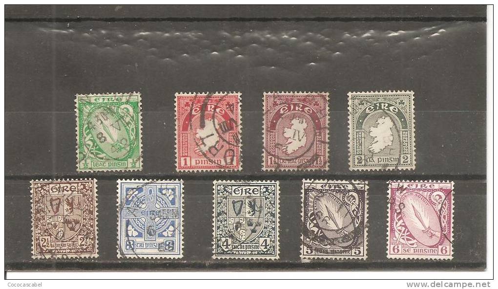 Irlanda-Eire Yvert Nº 78-86 (usado) (o). - Used Stamps