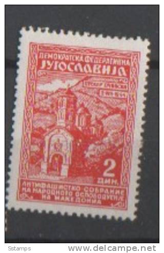 437  BIG DISCOUNT JUGOSLAVIJA  MONASTERO  JUGOSLAVIA BUY NOW GOOD QUALITY  Never Hinged - Neufs