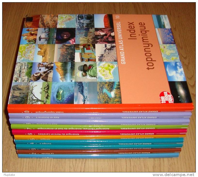 Grand Atlas Universel En 10 Volumes Paperview L´Encyclopédie Du Monde Bruxelles 2005 - Encyclopaedia