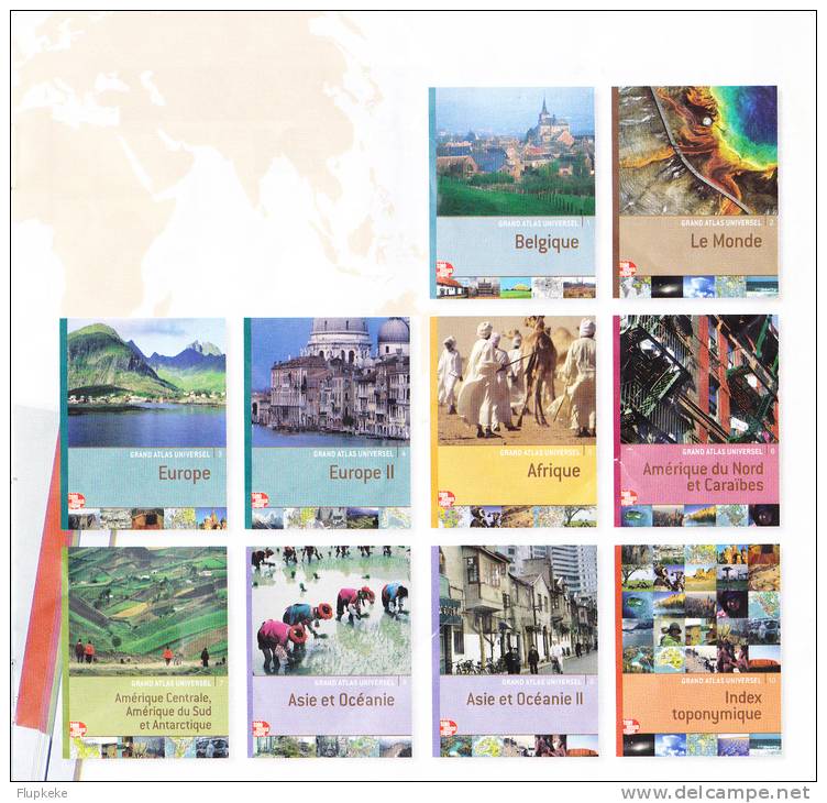 Grand Atlas Universel En 10 Volumes Paperview L´Encyclopédie Du Monde Bruxelles 2005 - Enzyklopädien