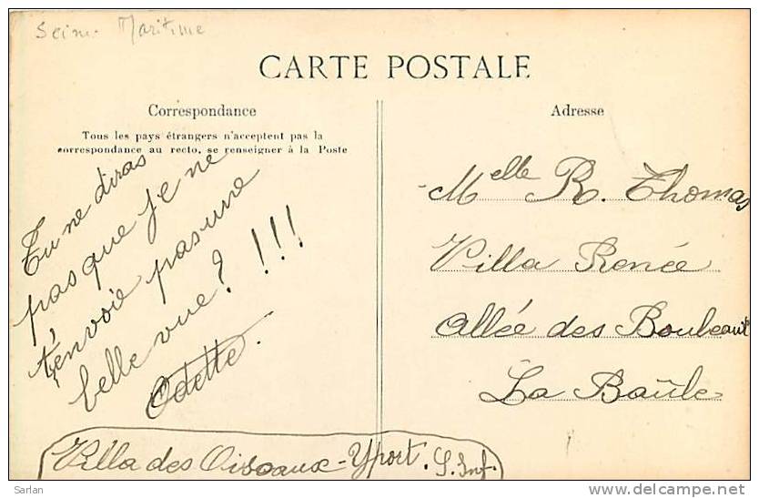 76 , YPORT , La Poste  , * 116 56 - Yport