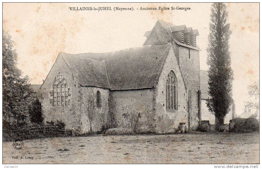 53 Villaines La Juhel Ancienne Eglise St Georges - Villaines La Juhel