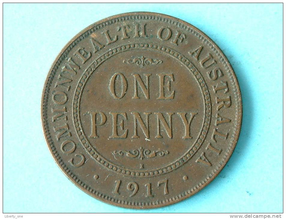 1917 I - ONE PENNY / KM 23 ( For Grade, Please See Photo ) !! - Penny